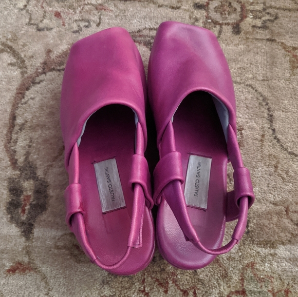 Fausto Santini $400 Italian leather platforms - Picture 8 of 8